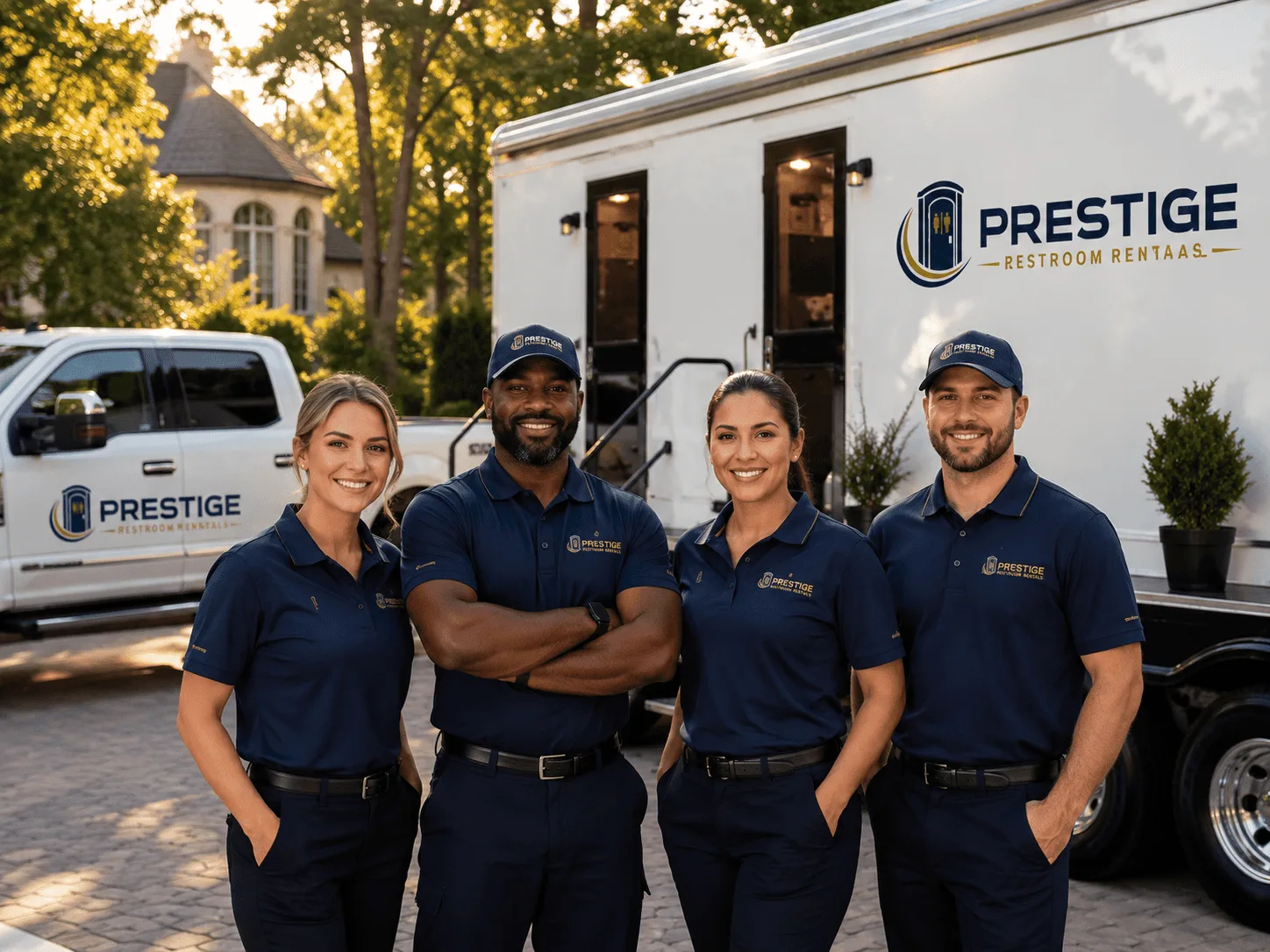 Trusted Luxury Portable Restrooms company in Algona, IA